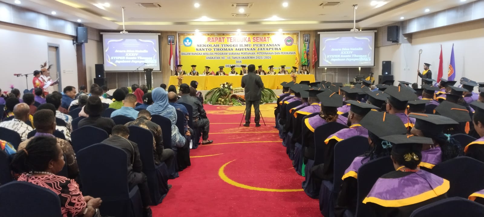 STIPER Santo Thomas Aquinas Jayapura Gelar Wisuda ke-16 dan Dies Natalis ke-36: Melahirkan Generasi Unggul untuk Kemajuan Pertanian Papua